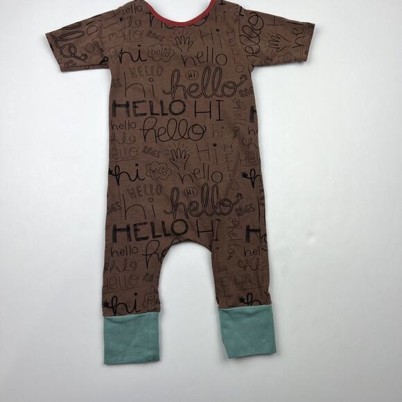Rags Hello Hi! Bye Bye Romper - Picture 5 of 5